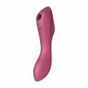 Wibrator z masażerem powietrznym - Satisfyer Curvy Trinity 3 Red