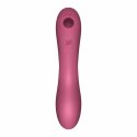 Wibrator z masażerem powietrznym - Satisfyer Curvy Trinity 3 Red