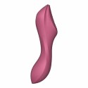Wibrator z masażerem powietrznym - Satisfyer Curvy Trinity 3 Red