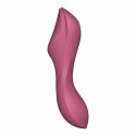 Wibrator z masażerem powietrznym - Satisfyer Curvy Trinity 3 Red