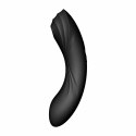 Wibrator z masażerem powietrznym - Satisfyer Curvy Trinity 4 Black
