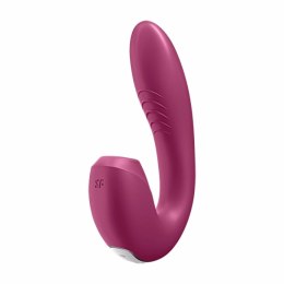 Wibrator z masażerem powietrznym - Satisfyer Sunray Berry