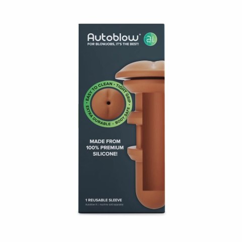 Wkładka do masturbatora - Autoblow A.I. Anus Sleeve Brown Wkładka do masturbatora - Autoblow A.I. Anus Sleeve Brown