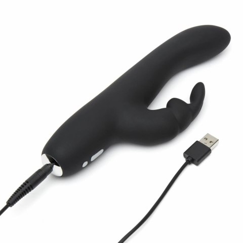 Wibrator - Fifty Shades of Grey Greedy Girl Rechargeable Slimline Rabbit Vibrator Wibrator - Fifty Shades of Grey Greedy Girl Rechargeable Slimline Rabbit Vibrator
