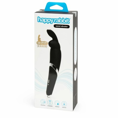 Wibrator - Happy Rabbit Wand Vibrator Black Wibrator - Happy Rabbit Wand Vibrator Black