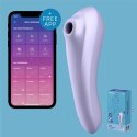 Wibrator z masażerem powietrznym - Satisfyer Dual Pleasure Mauve