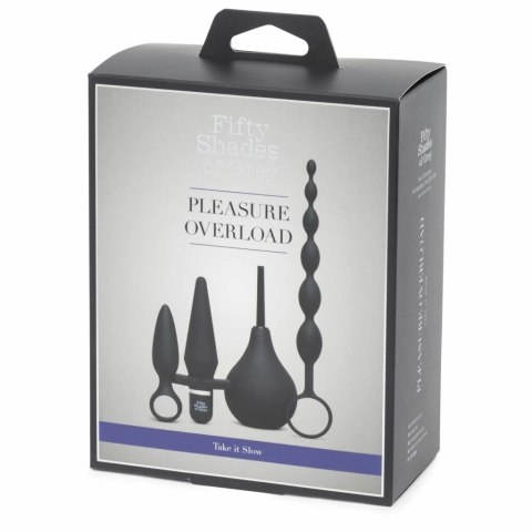Zestaw akcesoriów - Fifty Shades of Grey Pleasure Overload Starter Anal Kit (4 piece kit) Zestaw akcesoriów - Fifty Shades of Grey Pleasure Overload Starter Anal Kit (4 piece kit)