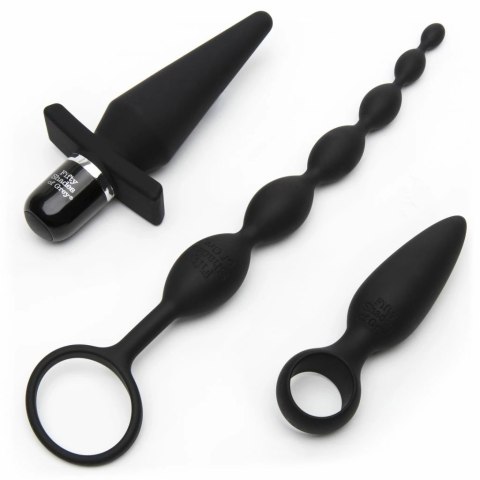 Zestaw akcesoriów - Fifty Shades of Grey Pleasure Overload Starter Anal Kit (4 piece kit) Zestaw akcesoriów - Fifty Shades of Grey Pleasure Overload Starter Anal Kit (4 piece kit)