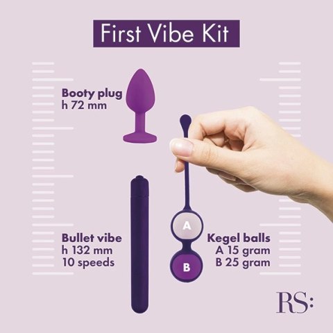 Zestaw akcesoriów - RS Essentials First Vibe Kit Zestaw akcesoriów - RS Essentials First Vibe Kit