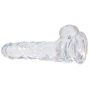 Dildo - Addiction Crystal Addiction Clear Dong 18 cm