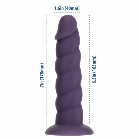 Dildo - Addiction Fantasy Addiction 18 cm Unicorn Purple Dildo - Addiction Fantasy Addiction 18 cm Unicorn Purple