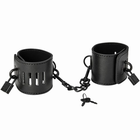 Kajdanki - S&M Shadow Locking Cuffs Kajdanki - S&M Shadow Locking Cuffs