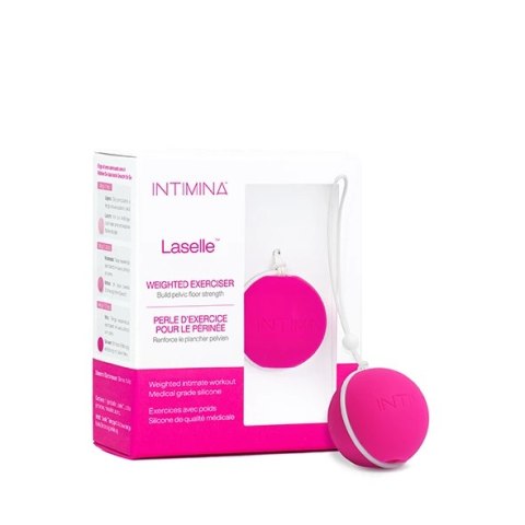Intimina Laselle 48g kulka do ćwiczeń mięśni dna miednicy silikonowa Intimina Laselle 48g kulka do ćwiczeń mięśni dna miednicy silikonowa