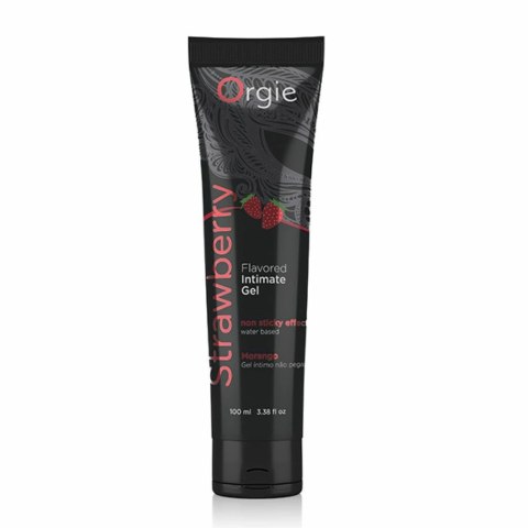 Lubrykant - Orgie Lube Tube Strawberry 100 ml Lubrykant - Orgie Lube Tube Strawberry 100 ml