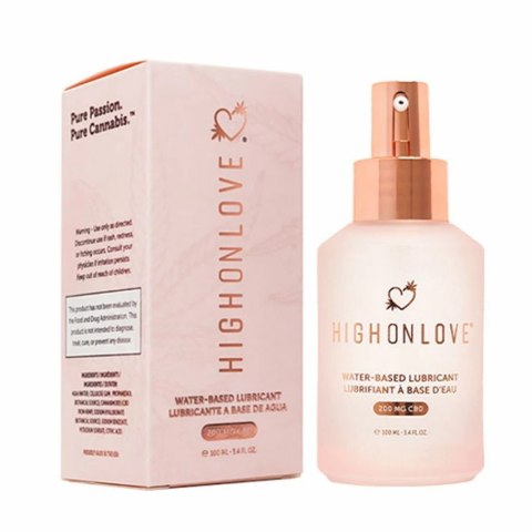 Lubrykant wodny - HighOnLove Water Based Lubricant 200mg CBD 200 ml Lubrykant wodny - HighOnLove Water Based Lubricant 200mg CBD 200 ml