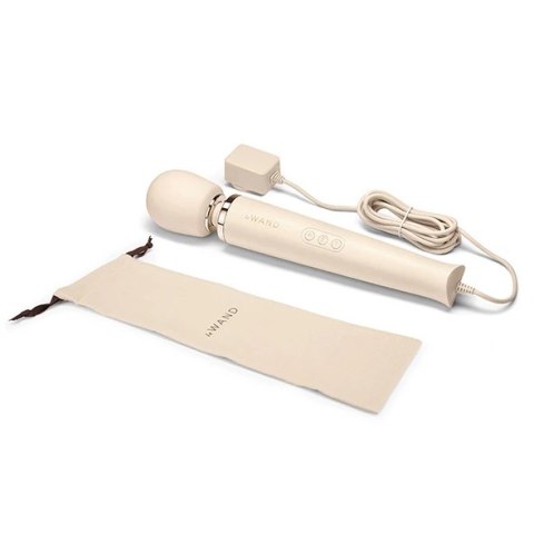 Masażer - Le Wand Plug-In Massager Cream Masażer - Le Wand Plug-In Massager Cream