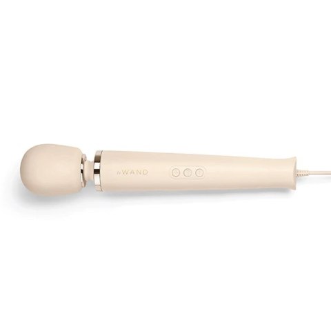 Masażer - Le Wand Plug-In Massager Cream Masażer - Le Wand Plug-In Massager Cream