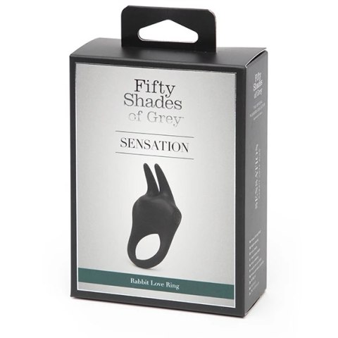 Pierścień wibrujący - Fifty Shades of Grey Sensation Vibrating Rabbit Love Ring Pierścień wibrujący - Fifty Shades of Grey Sensation Vibrating Rabbit Love Ring