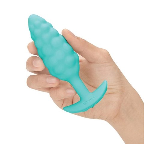 Plug analny wibrujący - B-Vibe Texture Plug Bump Mint Plug analny wibrujący - B-Vibe Texture Plug Bump Mint