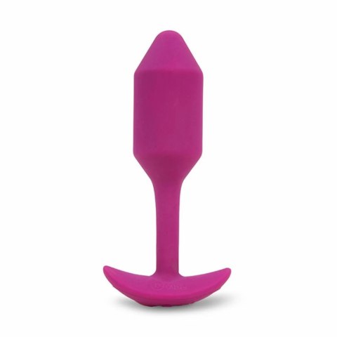 Plug analny wibrujący - B-Vibe Vibrating Snug Plug 2 Rose Plug analny wibrujący - B-Vibe Vibrating Snug Plug 2 Rose
