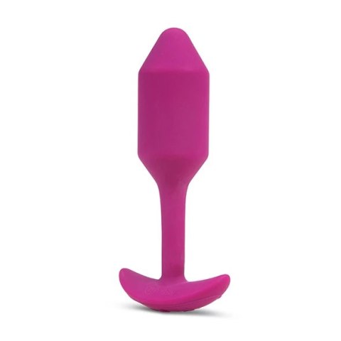 Plug analny wibrujący - B-Vibe Vibrating Snug Plug 2 Rose Plug analny wibrujący - B-Vibe Vibrating Snug Plug 2 Rose