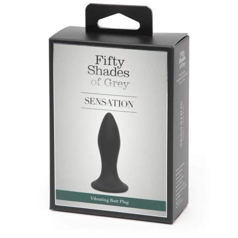 Plug analny wibrujący - Fifty Shades of Grey Sensation Vibrating Butt Plug Plug analny wibrujący - Fifty Shades of Grey Sensation Vibrating Butt Plug