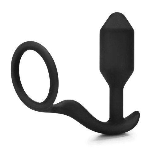 B-Vibe Snug & Tug silikonowy model intymny z pierścieniem 128g B-Vibe Snug & Tug silikonowy model intymny z pierścieniem 128g