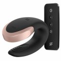 Satisfyer - Wibrator dla par - Double Love Black