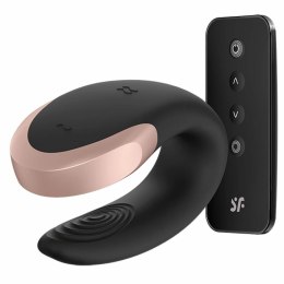 Satisfyer - Wibrator dla par - Double Love Black