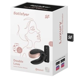 Satisfyer - Wibrator dla par - Double Love Black