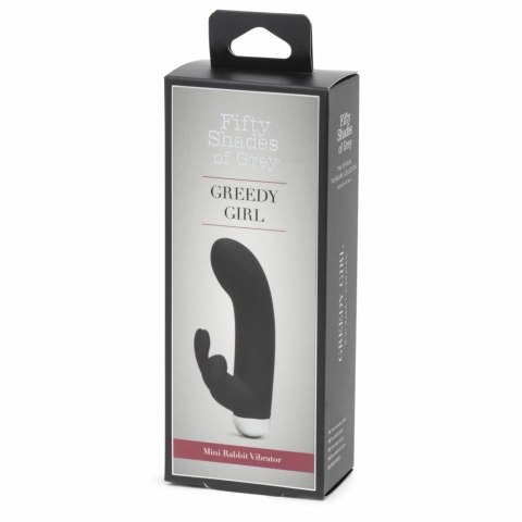 Wibrator - Fifty Shades of Grey Greedy Girl Rechargeable Mini Rabbit Vibrator Wibrator - Fifty Shades of Grey Greedy Girl Rechargeable Mini Rabbit Vibrator