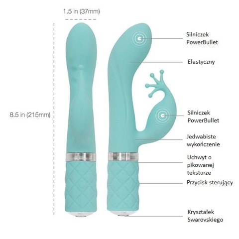 Wibrator - Pillow Talk Kinky Teal Wibrator - Pillow Talk Kinky Teal