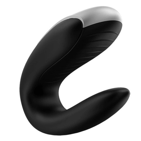 Wibrator dla par - Satisfyer Double Fun Black Wibrator dla par - Satisfyer Double Fun Black