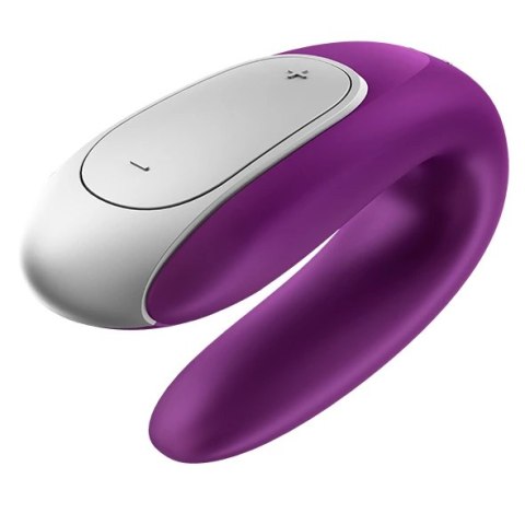 Wibrator dla par - Satisfyer Double Fun Violet Wibrator dla par - Satisfyer Double Fun Violet