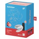 Wibrator dla par - Satisfyer Double Fun White