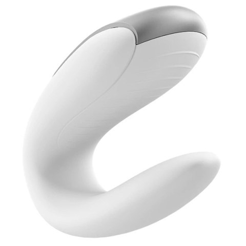 Wibrator dla par - Satisfyer Double Fun White Wibrator dla par - Satisfyer Double Fun White