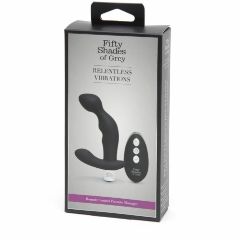 Wibrujący masażer prostaty - Fifty Shades of Grey Relentless Vibrations Remote Control Prostate Vibe Wibrujący masażer prostaty - Fifty Shades of Grey Relentless Vibrations Remote Control Prostate Vibe