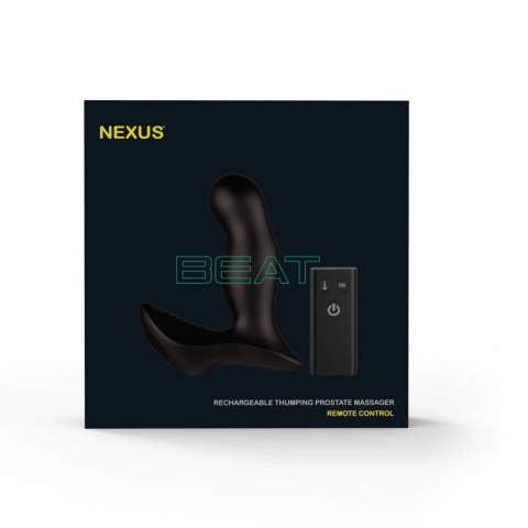 Wibrujący masażer prostaty - Nexus Beat Black Wibrujący masażer prostaty - Nexus Beat Black