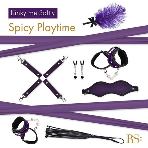 Zestaw akcesoriów - RS Soiree Kinky Me Softly Purple Zestaw akcesoriów - RS Soiree Kinky Me Softly Purple