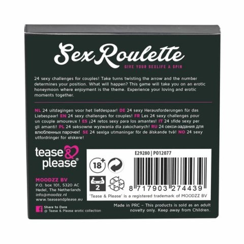 Gra erotyczna - Sex Roulette Love & Marriage Gra erotyczna - Sex Roulette Love & Marriage