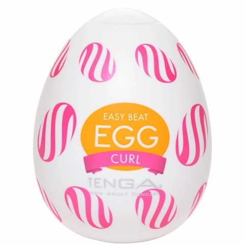 Japoński masturbator - Tenga Egg Wonder Curl 1szt Japoński masturbator - Tenga Egg Wonder Curl 1szt