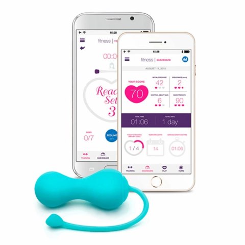 Kulki gejszy - Lovelife by OhMiBod Krush Turquoise Kulki gejszy - Lovelife by OhMiBod Krush Turquoise