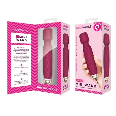 Masażer - Bodywand Luxe Mini Wand Pink Masażer - Bodywand Luxe Mini Wand Pink