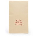 Obroża z zaciskami na sutki - Fifty Shades of Grey Sweet Anticipation Collar Nipple Clamps