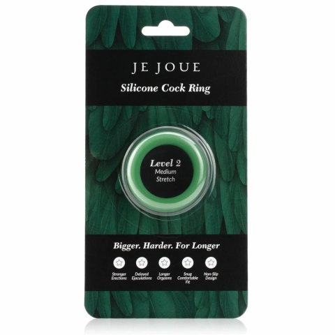 Pierścień erekcyjny - Je Joue Silicone C-Ring Medium Stretch Green Pierścień erekcyjny - Je Joue Silicone C-Ring Medium Stretch Green