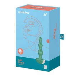 Plug analny wibrujący - Satisfyer Lolli Plug 2 Green