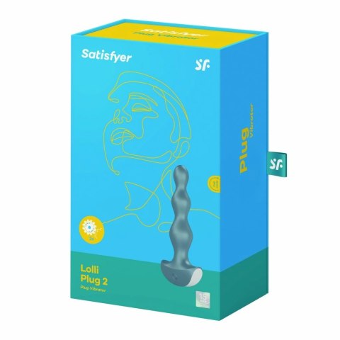 Plug analny wibrujący - Satisfyer Lolli Plug 2 Ice Plug analny wibrujący - Satisfyer Lolli Plug 2 Ice