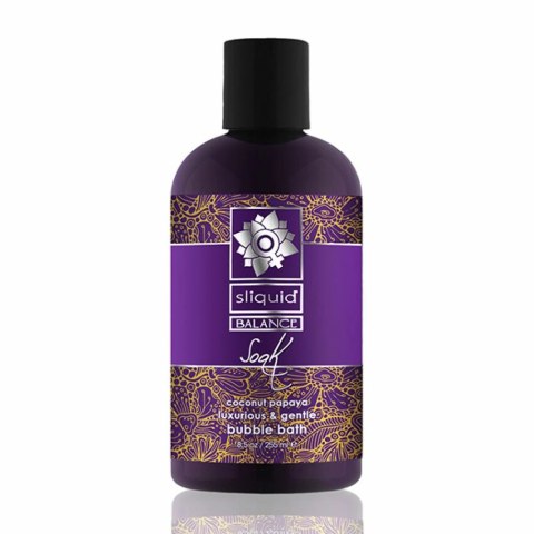 Płyn do kąpieli - Sliquid Balance Soak Coconut Papaya 255 ml Płyn do kąpieli - Sliquid Balance Soak Coconut Papaya 255 ml