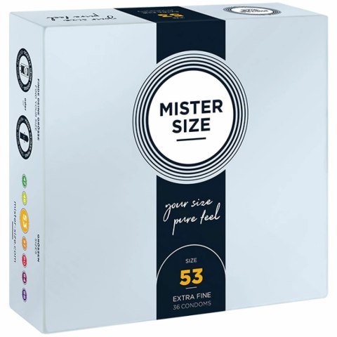 Prezerwatywy - Mister Size 53 mm (36 szt) Prezerwatywy - Mister Size 53 mm (36 szt)