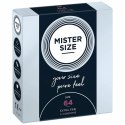 Mister Size Prezerwatywy 64 mm 3 szt. - indywidualny rozmiar, komfort